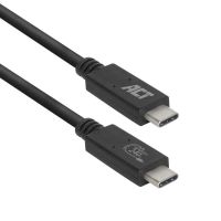 cable usb-c act ac7431 usb4 20 gbps 240 w certificado usb-if 1 metro