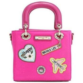 Nicole Lee Bolso de mano BOLSO DE MANO CON PARCHES DE COLORES (VIOLETA) para mujer