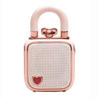 altavoces divoom lovelock mono inalambrico 5w bluetooth 8m rosa