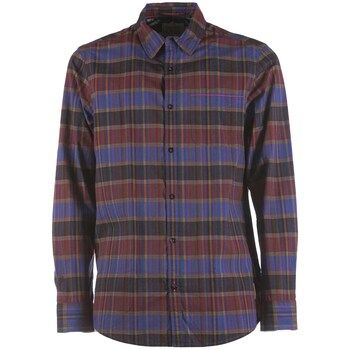Scotch & Soda Camisa manga larga Regular-Fit Checked Lightweight Voile Shirt para hombre
