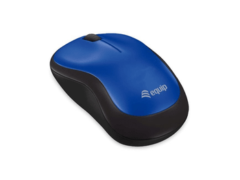 MOUSE INALAMBRICO EQUIP COMFORT WIRELESS MOUSE 1200DPI COLOR AZUL
