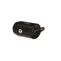 cargador auto puro 20w usb-c carga rapida negro
