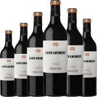 carramimbre crianza vino tinto espanol con uva tempranillo 75 cl 145  pack 6 botellas