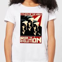 mark fairhurst revolution womens t-shirt - white - m - white