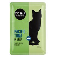 cosma original pouches in jelly 6 x 100g - pacific tuna