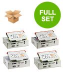 Compatible Multipack Konica Minolta QMS Magicolor 2 Printer Toner Cartridges (4 Pack) -171-0188-004