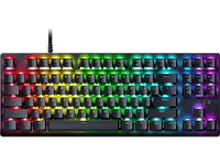 teclado gaming - razer rhuntsman v3 x tenkeyless purple switch por cable retroiluminado teclas programables negro