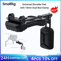almohadilla de hombro universal smallrig con abrazadera de doble varilla de 15 mm con almohadilla de hombrotrasera para tension reducida para sony para camara dslr -5153