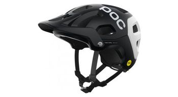 Casco poc tectal race mips negro   blanco
