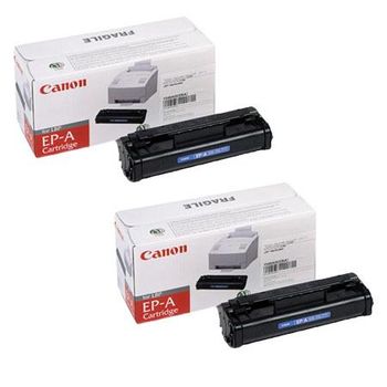Canon Black EP-A Original Toners Twin Pack (2 Pack)