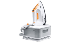 centro de planchado - braun carestyle compact pro is2561wh 2400w 15l 6 bar golpe vapor 400gmin suela eloxalplus freeglide3d blanconaranja