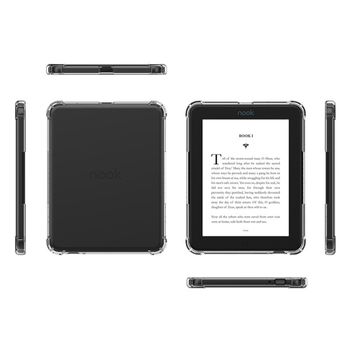 Funda protectora para Nook Glowlight 4/4E/4 Plus/Glowlight Plus/GlowLight 3, funda transparente con airbag antigolpes