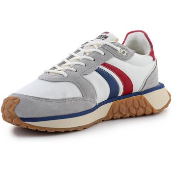 Palladium Zapatillas TROOP RUNNER FLAME 74487-160-M White/Chili/Blue para hombre