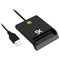 sx smart lector de dni electronico sx smart - compatible con dni 30 y 40 plug  play usb para windows mac y linux ideal para acceso seguro a servicios publicos y transacciones en linea