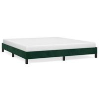 cama matrimonial  cama para adultos  estructura de cama de terciopelo verde 160x200 cm