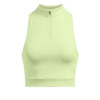 under armour run anywhere crop camiseta de running mujeres-verde