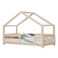 cama cabana infantil beige