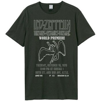 Amplified Clothing Camiseta The Song Remains The e para hombre