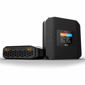 Cargado inteligente ISDT K4 AC 400W DC 600W de doble modo para baterías LiPo de 1-8S