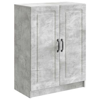 Aparador Gris Hormigón 66 X 34,5 X 87 Cm Madera De Ingeniería Vidaxl