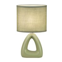 lampara de mesa elor verde