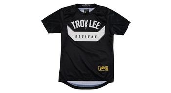 Maillot de manga corta para ninos troy lee designs flowline aircore negro