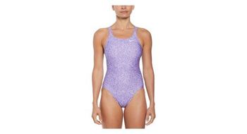 Banador nike fastback de 1 pieza space purple para mujer