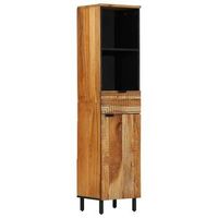 armario de lavabo  gabinete de lavabo para bano con cajon madera de acacia solida