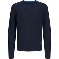 jack  jones jersey 12258886 jjpannel knit crew neck aw24 jnr navy blazer para nino