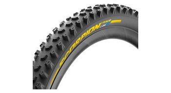 Neumatico mtb pirelli  p scorpion  p race dh mud 29  tubeless ready souple dualwall  noir jaune
