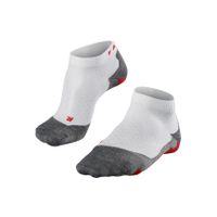 falke ru5 race short calcetines para correr mujeres-blancogris