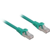 cable de red sharkoon cat6a sftp 025 m verde