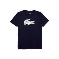 camiseta lacoste sport transpirable azul marino