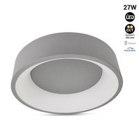 lampara de techo led tipo plafon oncamo 2 - cct 3000k - 4000k - 27w