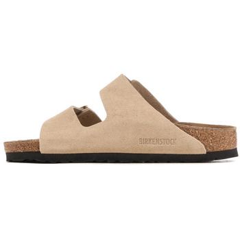 BIRKENSTOCK Sandalias Arizona Suède Narrow Sandcastle para hombre