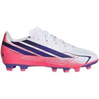 adidas zapatillas de futbol f50 hyperfast club cloud white  solar purple  solar turbo para nina