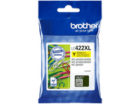 cartucho de tinta - brother xl lc422xly hasta 1500 paginas isoiec 24711 magenta