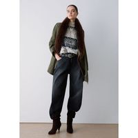 liu jo parka parca con pelo sintetica extraible para mujer