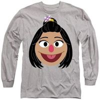 sesame street camiseta manga larga tv29239 para mujer