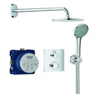 combinacion perfecta de ducha grohe grohtherm con rainshower cosmopolitan 210 chrome 34734000