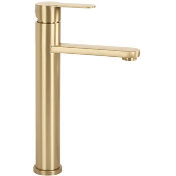 Grifo De Lavabo Arcos Brush Gold High