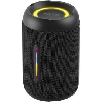 Altavoces NGS Bluetooth portátiles 20W IPX7 TWS RGB batería 7h AUX USB
