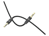 cable audio - isy iau-1000 15m jack de 35 mm macho a macho negro
