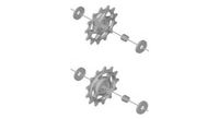par de rodillos shimano slx rd m7100   rd m7120