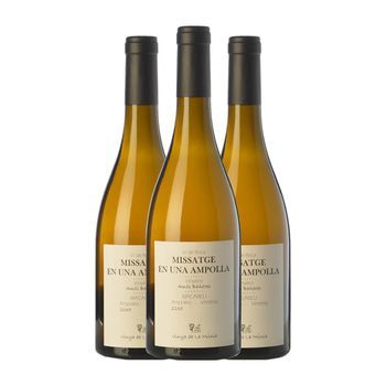 Vinya Oculta Vino Blanco Amós Bañeres Missatge En Una Ampolla Penedès 75 Cl 12.5% Vol. (pack De 3 Unidades)