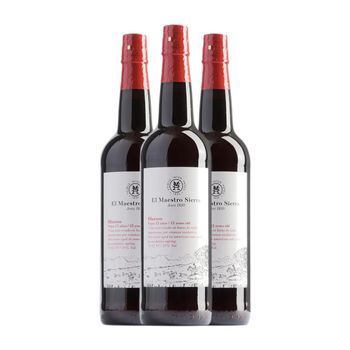 Maestro Sierra Vino Generoso Oloroso Jerez-xérès-sherry 75 Cl 19% Vol. (pack De 3 Unidades)