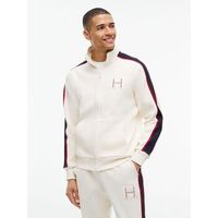 tommy hilfiger jersey mw0mw44957 piquet-z00 ivory petal para hombre