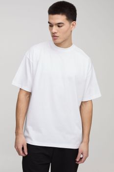 Pack De 2 Camisetas Oversize Básicas Con Cuello De Caja, Mono
