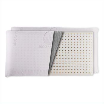 Almohada Látex 80 Cm Funda Extraible Aloe Vera
