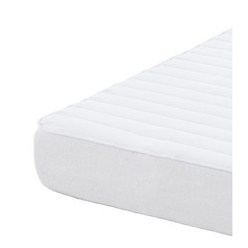 Cubrecolchón Acolchado Viscoelástica Relax De Belnou Color Blanco Talla Cama 120